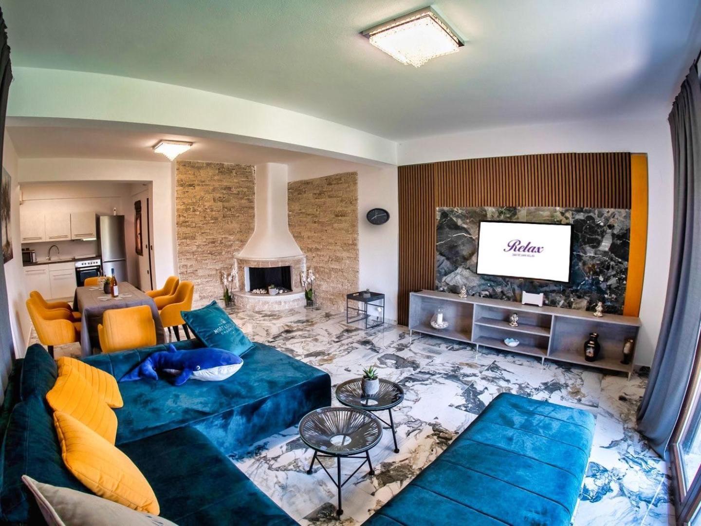 Deluxe Sani Relax Villa Extérieur photo