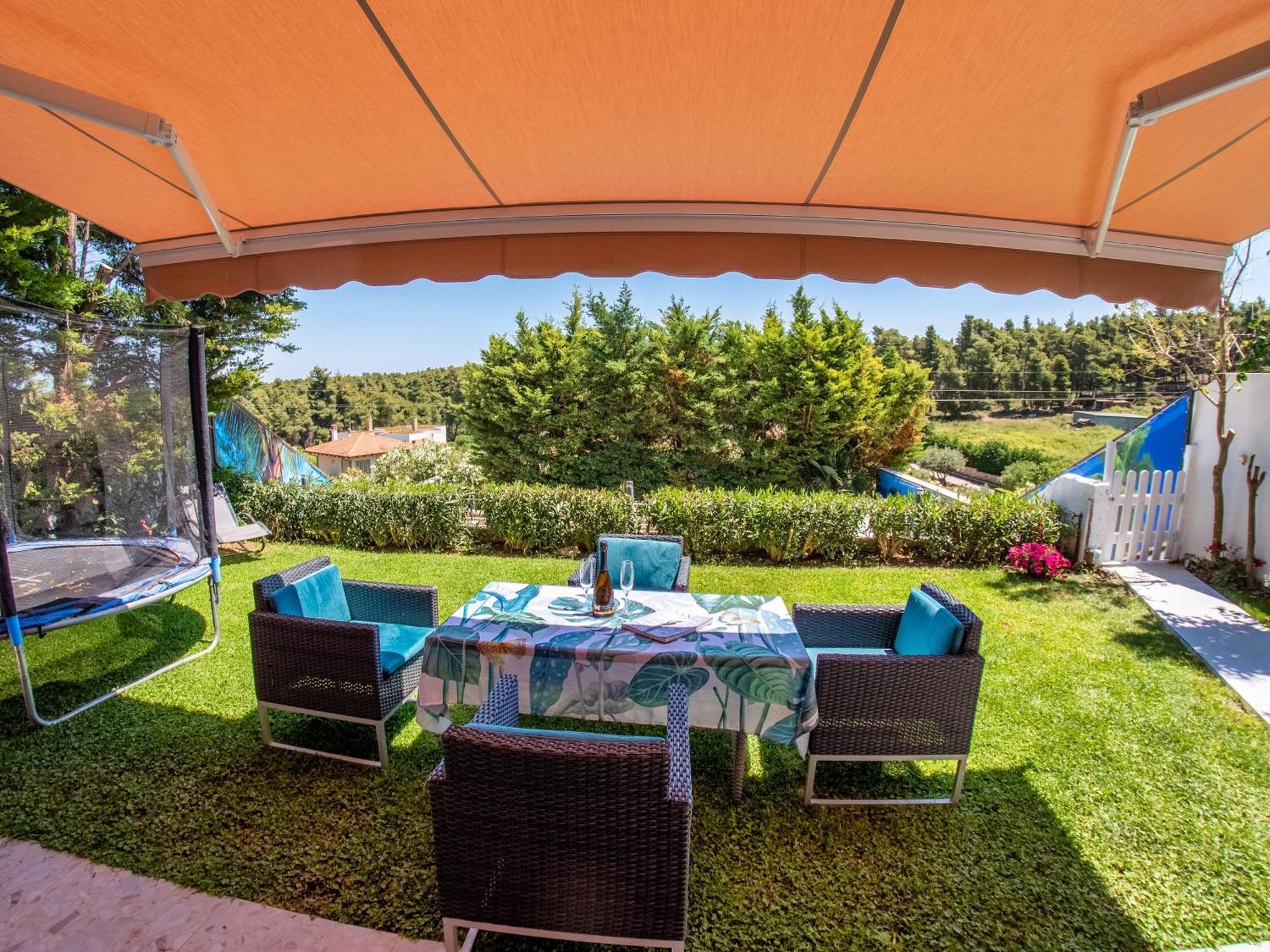 Deluxe Sani Relax Villa Extérieur photo