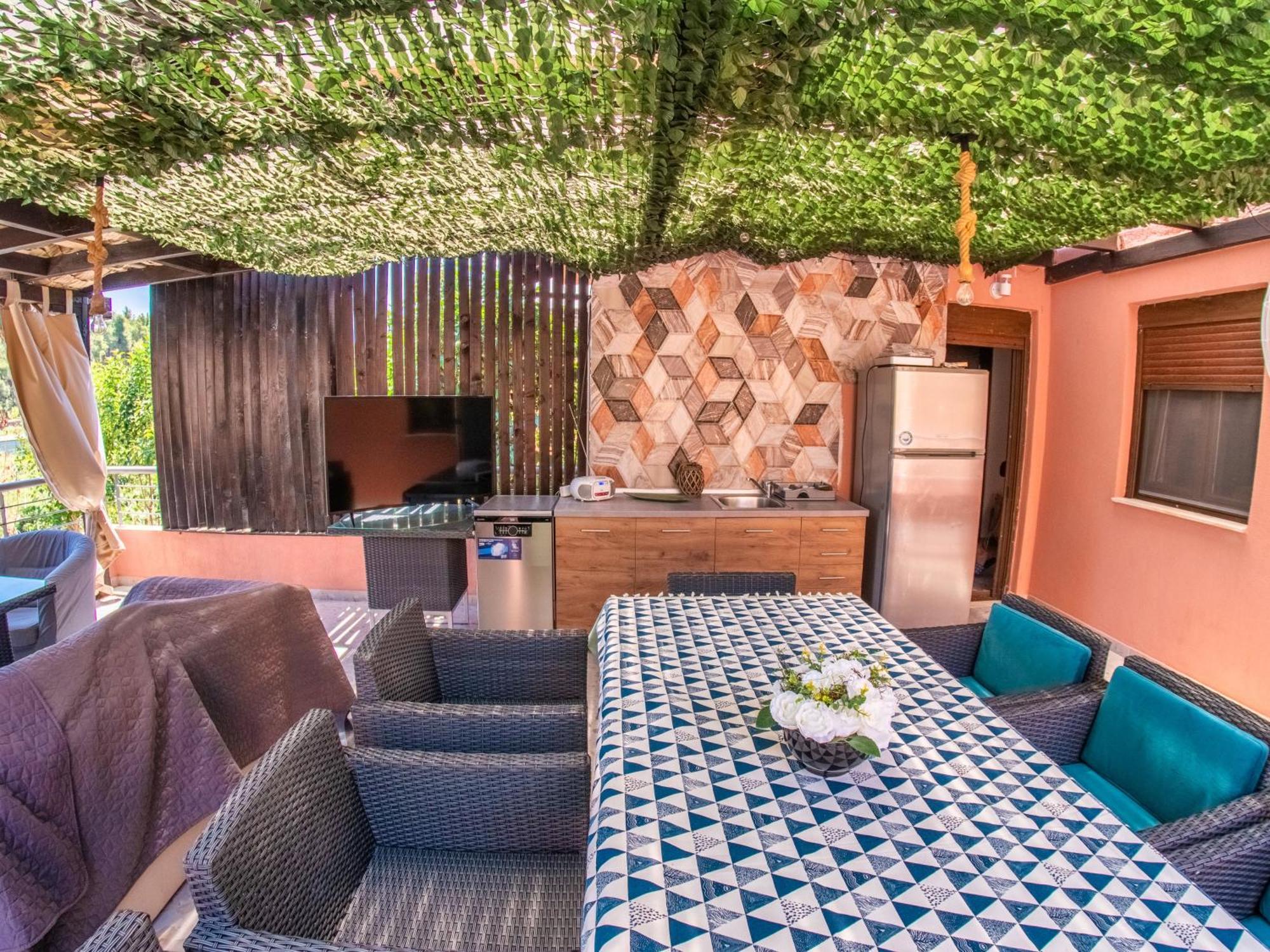 Deluxe Sani Relax Villa Extérieur photo